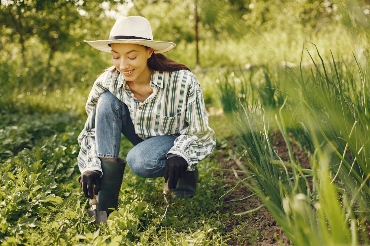 Faire du jardinage
